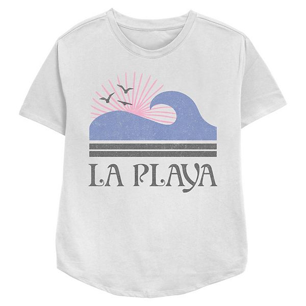 Женская футболка La Playa с принтом, свободный крой Unbranded
Женская футболка La Playa с принтом, свободный крой Unbranded