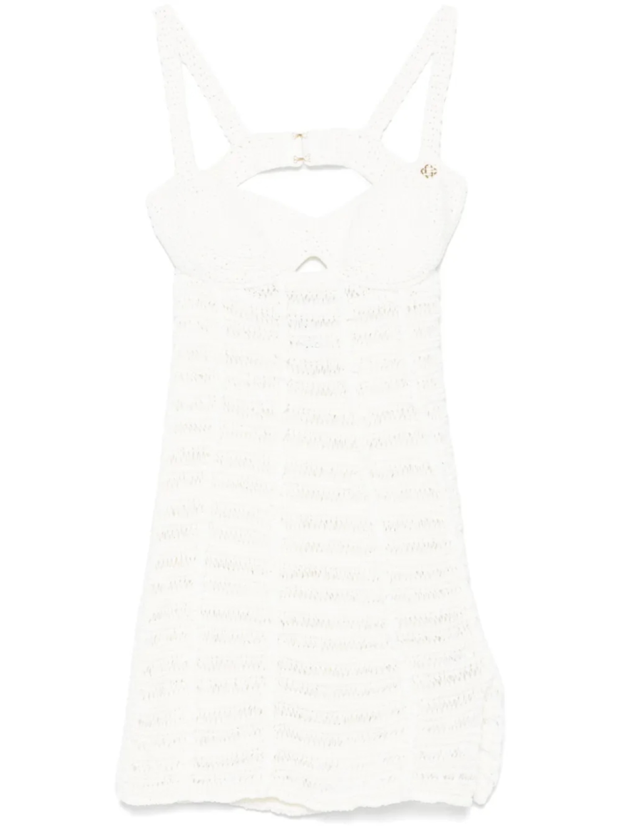 Платье мини в технике кроше Casablanca, белый
Платье мини в технике кроше Casablanca, белый