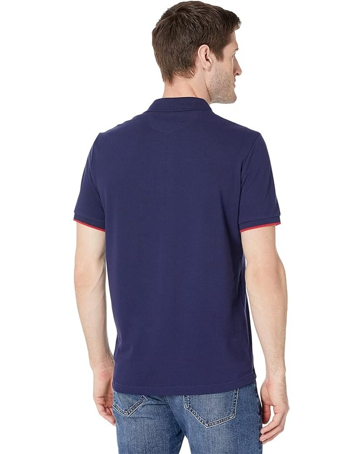 Поло U.S. POLO ASSN. Short Sleeve Slim Fit Tricot Pieced Pique Polo, цвет Classic Navy
Поло U.S. POLO ASSN. Short Sleeve Slim Fit Tricot Pieced Pique Polo, цвет Classic Navy