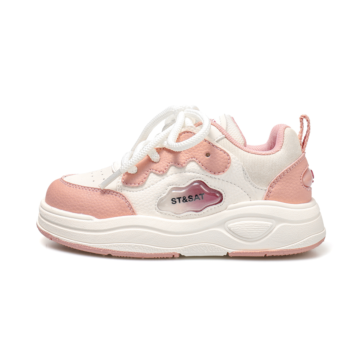 Низкие детские кроссовки для повседневной жизни ST&SAT KIDS, белый/розовый
Низкие детские кроссовки для повседневной жизни ST&SAT KIDS, белый/розовый