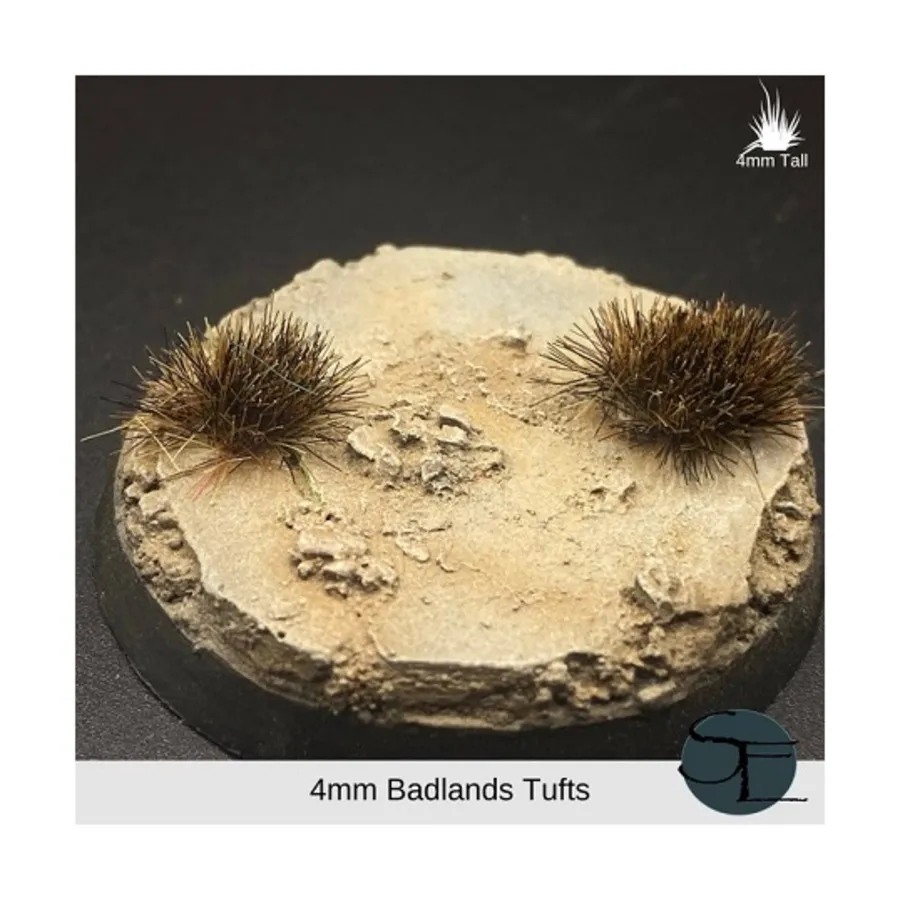 Badlands — естественный макет (4 мм), Exotic Tufts 
Badlands — естественный макет (4 мм), Exotic Tufts