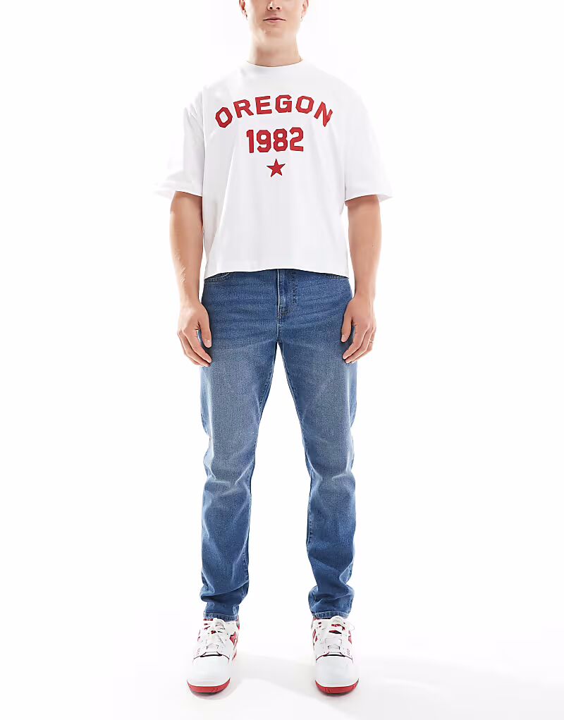 Узкие джинсы & SONS средне-синего цвета Only & Sons
Узкие джинсы & SONS средне-синего цвета Only & Sons