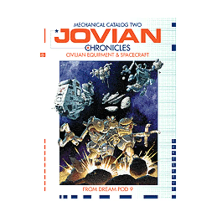 Mechanical Catalog #2 - Civilian Equipment & Spacecraft, Jovian Chronicles, мягкая обложка
Mechanical Catalog #2 - Civilian Equipment & Spacecraft, Jovian Chronicles, мягкая обложка
