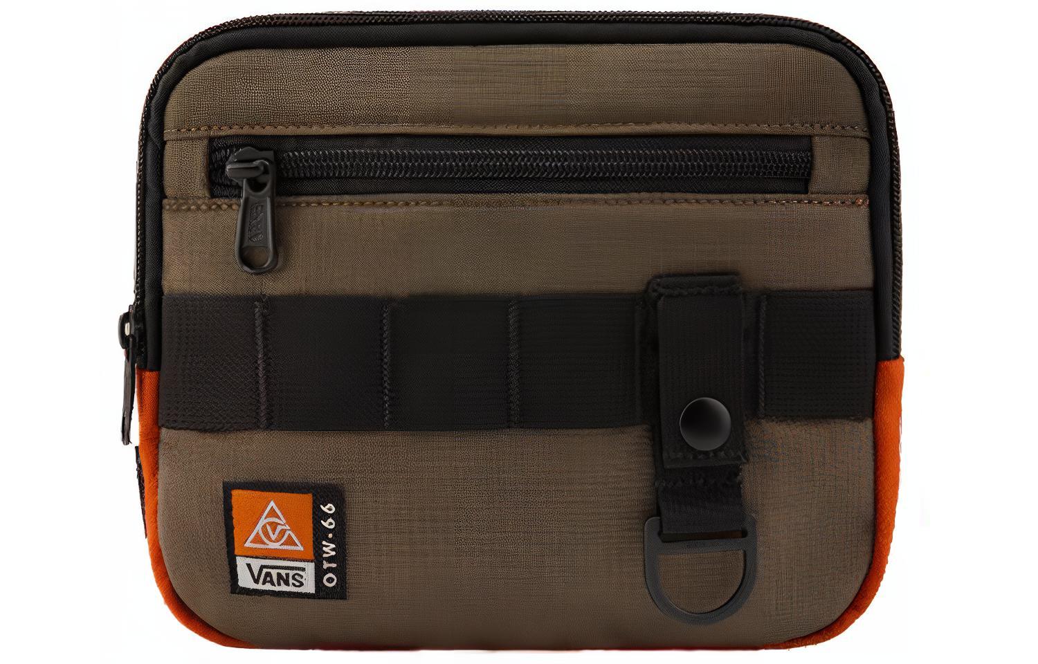 Полиэстеровая кроссбоди сумка через плечо унисекс коричневая Vans
Полиэстеровая кроссбоди сумка через плечо унисекс коричневая Vans