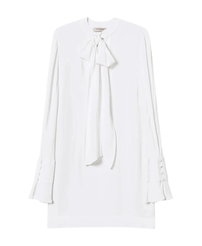 Белая элегантная блузка Twinset, белый
Белая элегантная блузка Twinset, белый