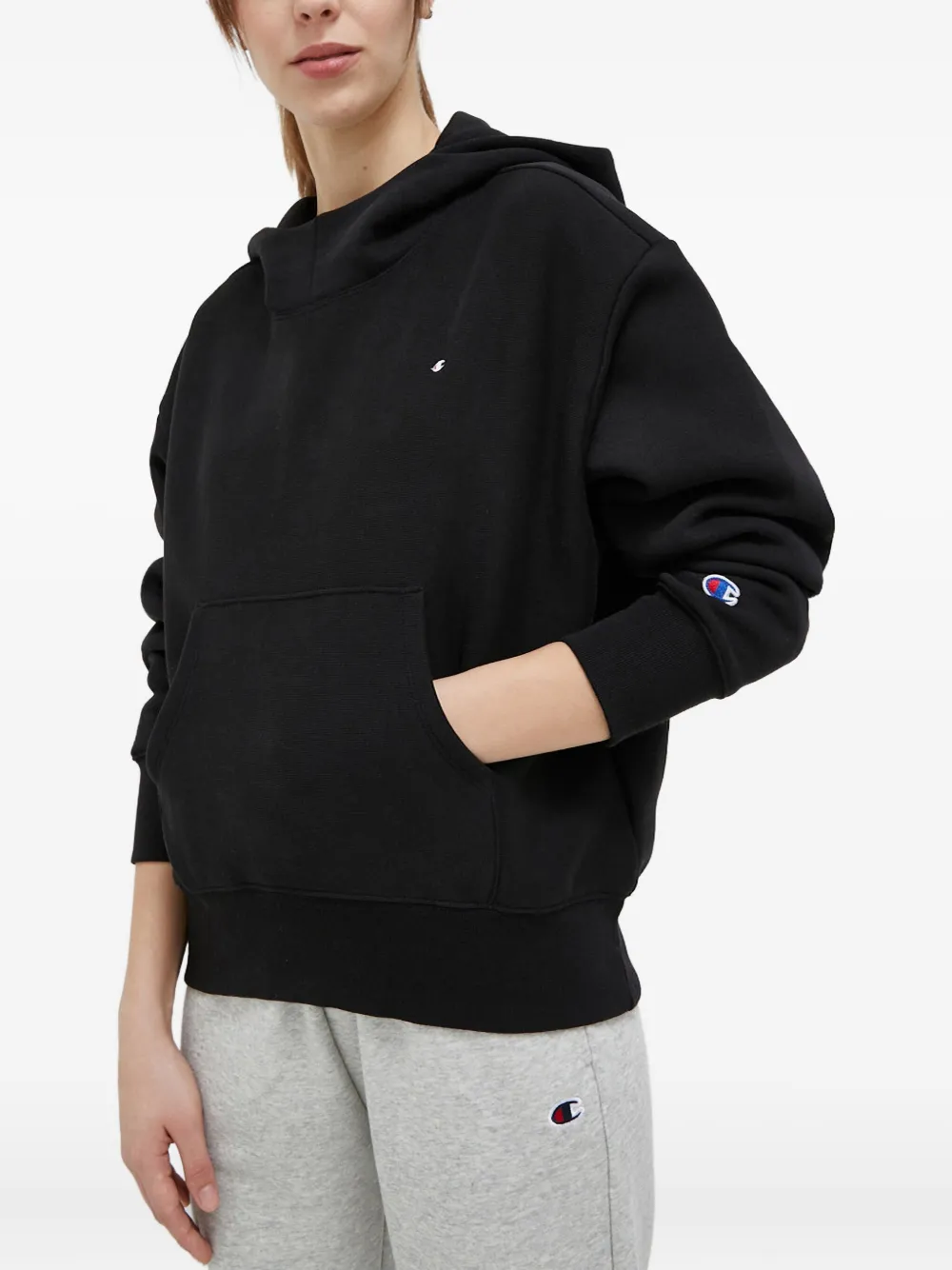 Худи с логотипом Champion, черный
Худи с логотипом Champion, черный