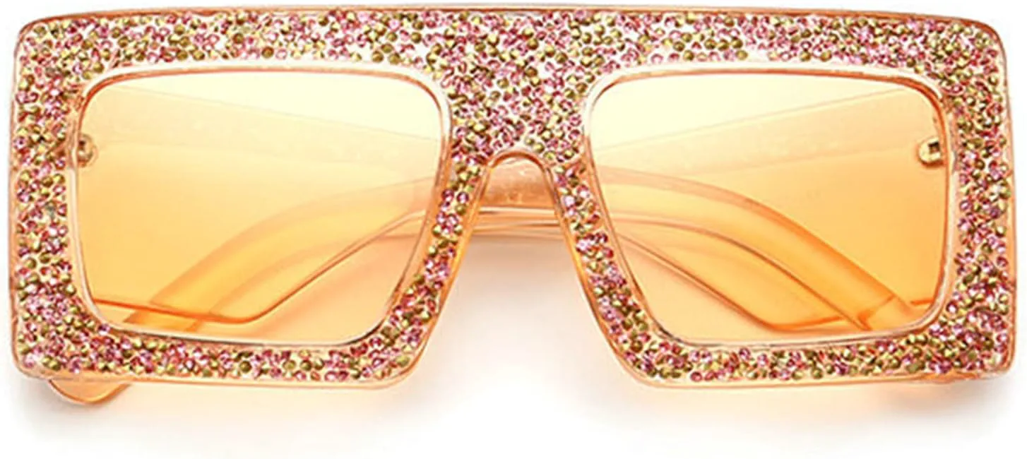 willochra Модные блестящие цельные солнцезащитные очки с крупными стразами для женщин, роскошные солнцезащитные очки с бриллиантами, защищающие от УФ-излучения, Brwon
willochra Модные блестящие цельные солнцезащитные очки с крупными стразами для женщин, роскошные солнцезащитные очки с бриллиантами, защищающие от УФ-излучения, Brwon