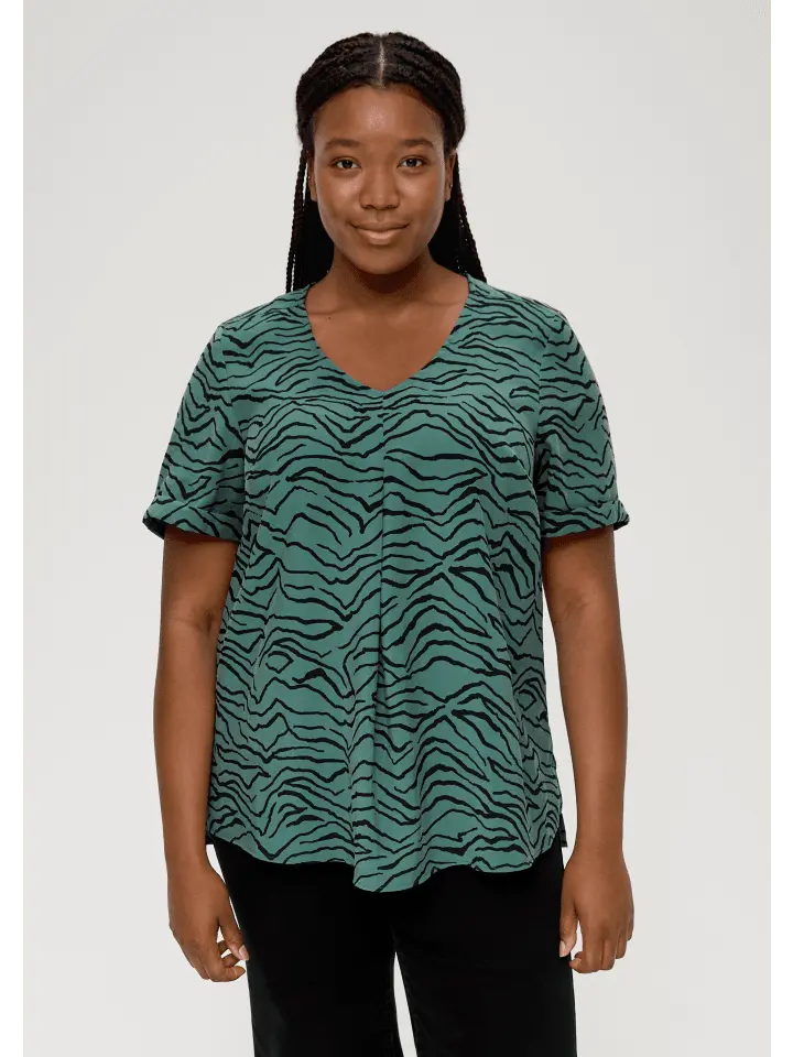 Блуза TRIANGLE kurzarm, зеленый
Блуза TRIANGLE kurzarm, зеленый