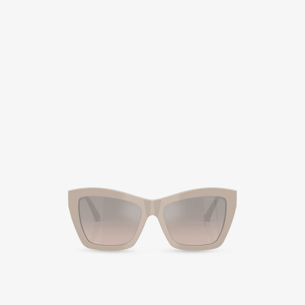 Солнцезащитные очки Jimmy Choo "кошачий глаз" в ацетатной оправе, серый
Солнцезащитные очки Jimmy Choo "кошачий глаз" в ацетатной оправе, серый