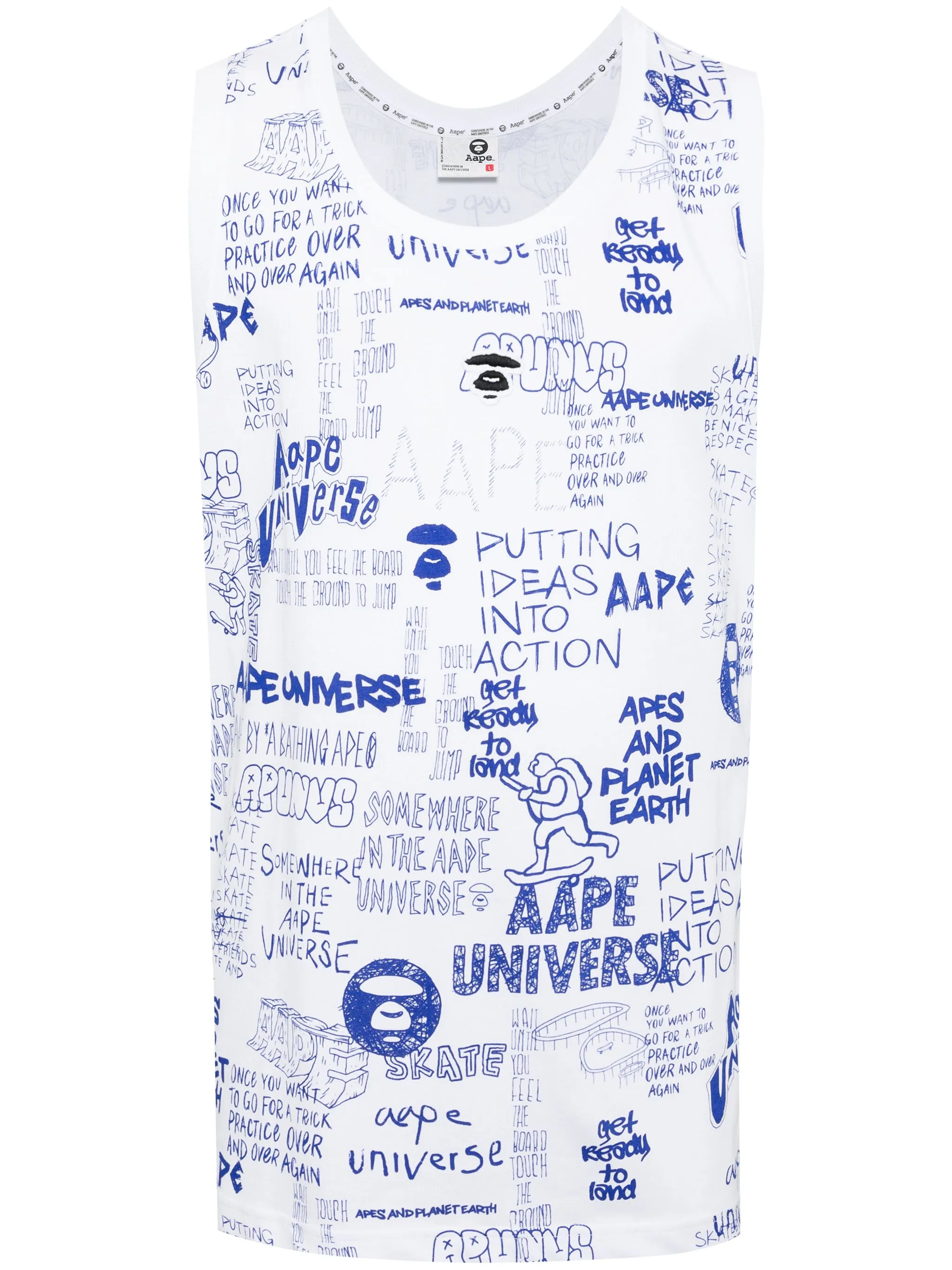 Топ с принтом Aape By A Bathing Ape, белый
Топ с принтом Aape By A Bathing Ape, белый