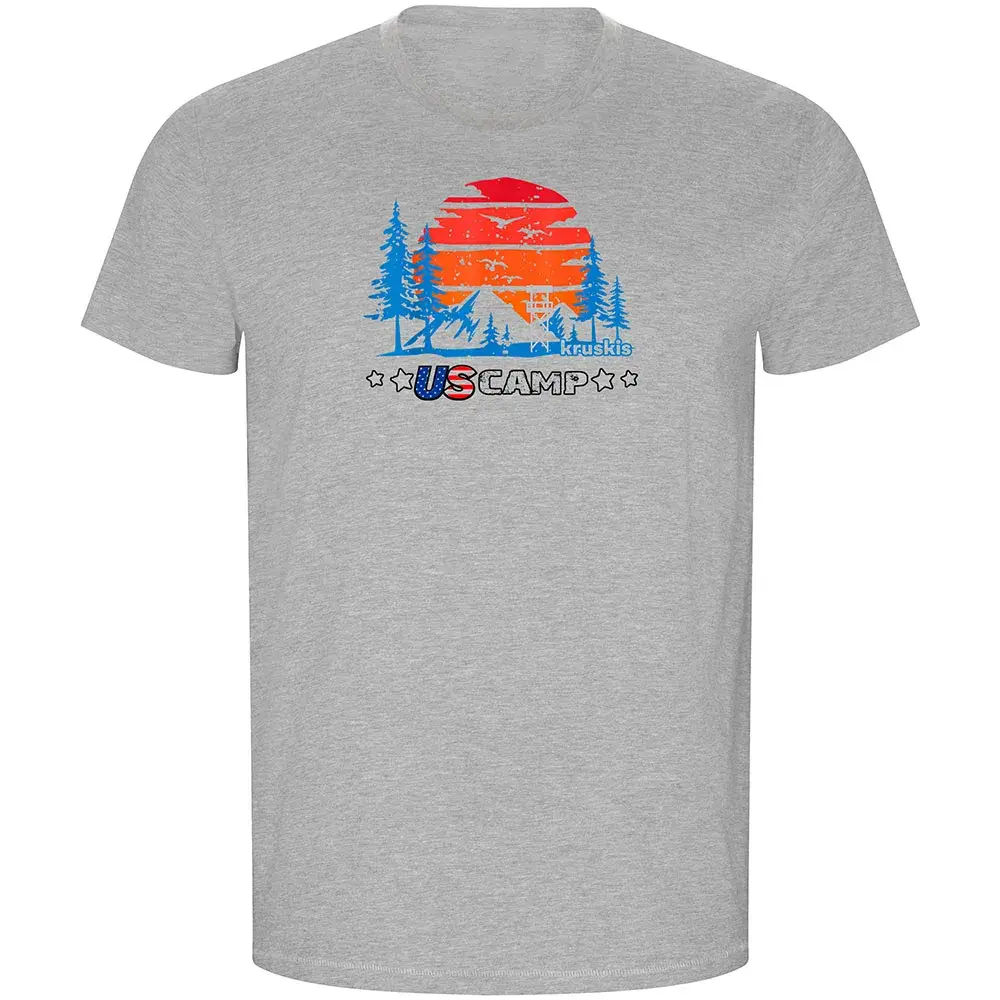 Футболка с коротким рукавом Kruskis Us Camp ECO, серый
Футболка с коротким рукавом Kruskis Us Camp ECO, серый