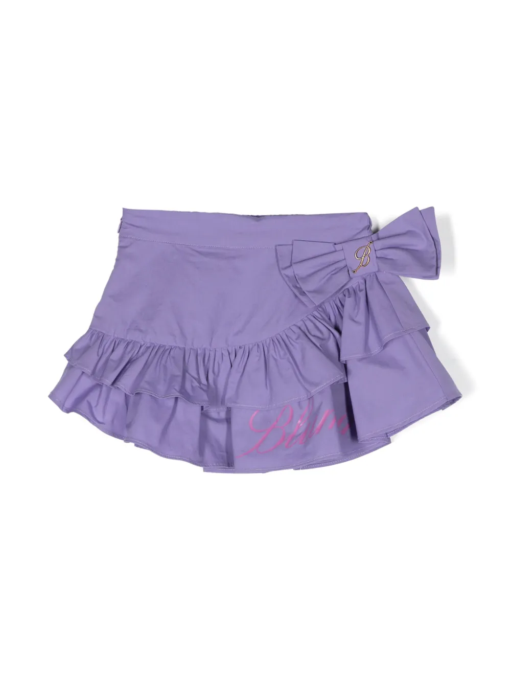 Юбка с логотипом Miss Blumarine, фиолетовый
Юбка с логотипом Miss Blumarine, фиолетовый