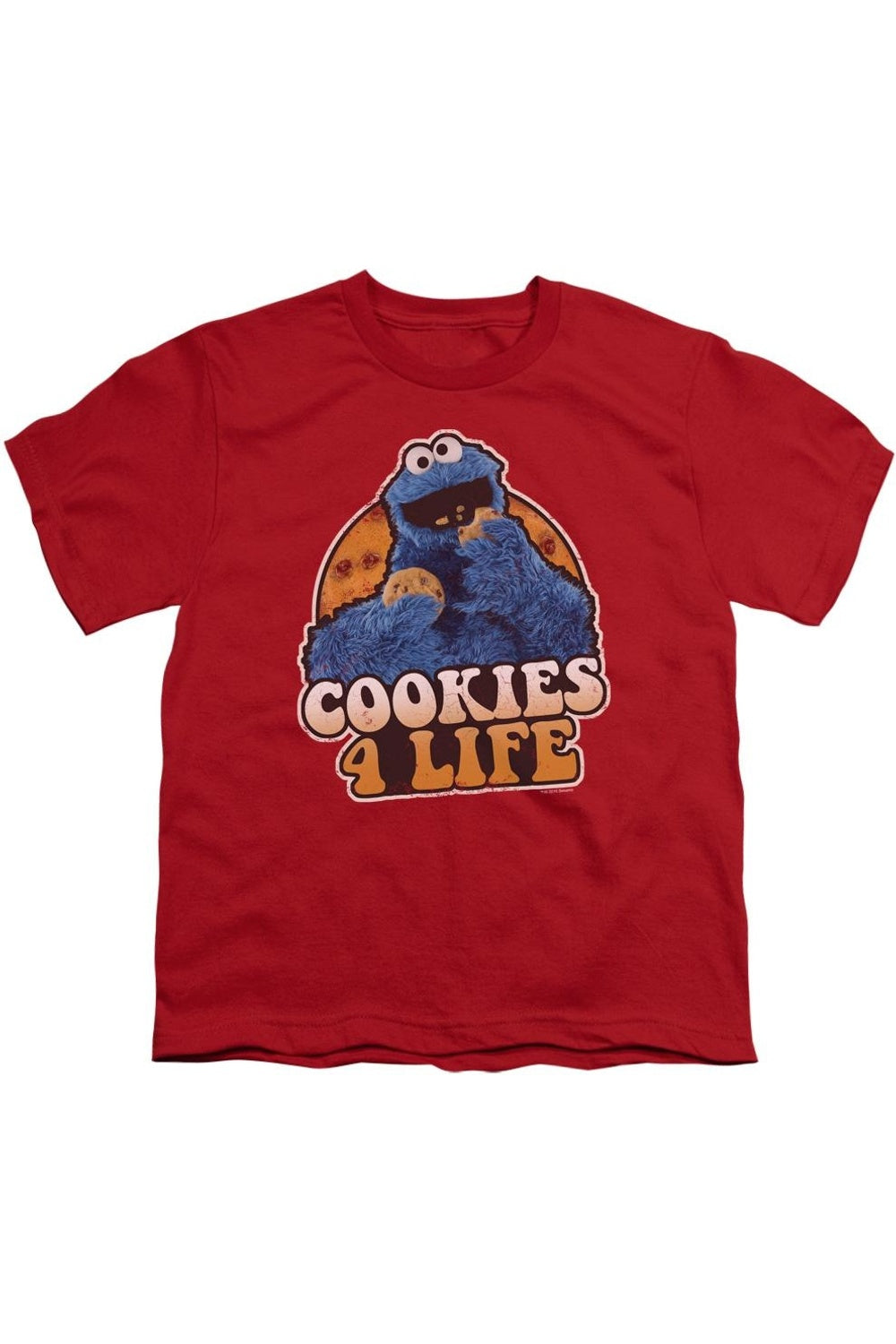 Футболка с коротким рукавом для детей "Печеньки Sesame Street на всю жизнь" Gildan, красный
Футболка с коротким рукавом для детей "Печеньки Sesame Street на всю жизнь" Gildan, красный