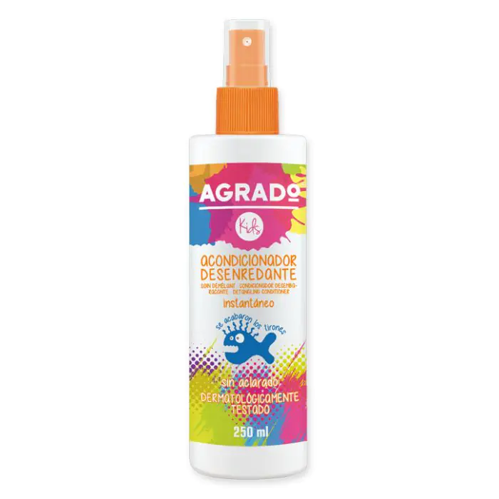 Кондиционер для волос acondicionador desenredante para niños spray Agrado, объем 250 мл
Кондиционер для волос acondicionador desenredante para niños spray Agrado, объем 250 мл