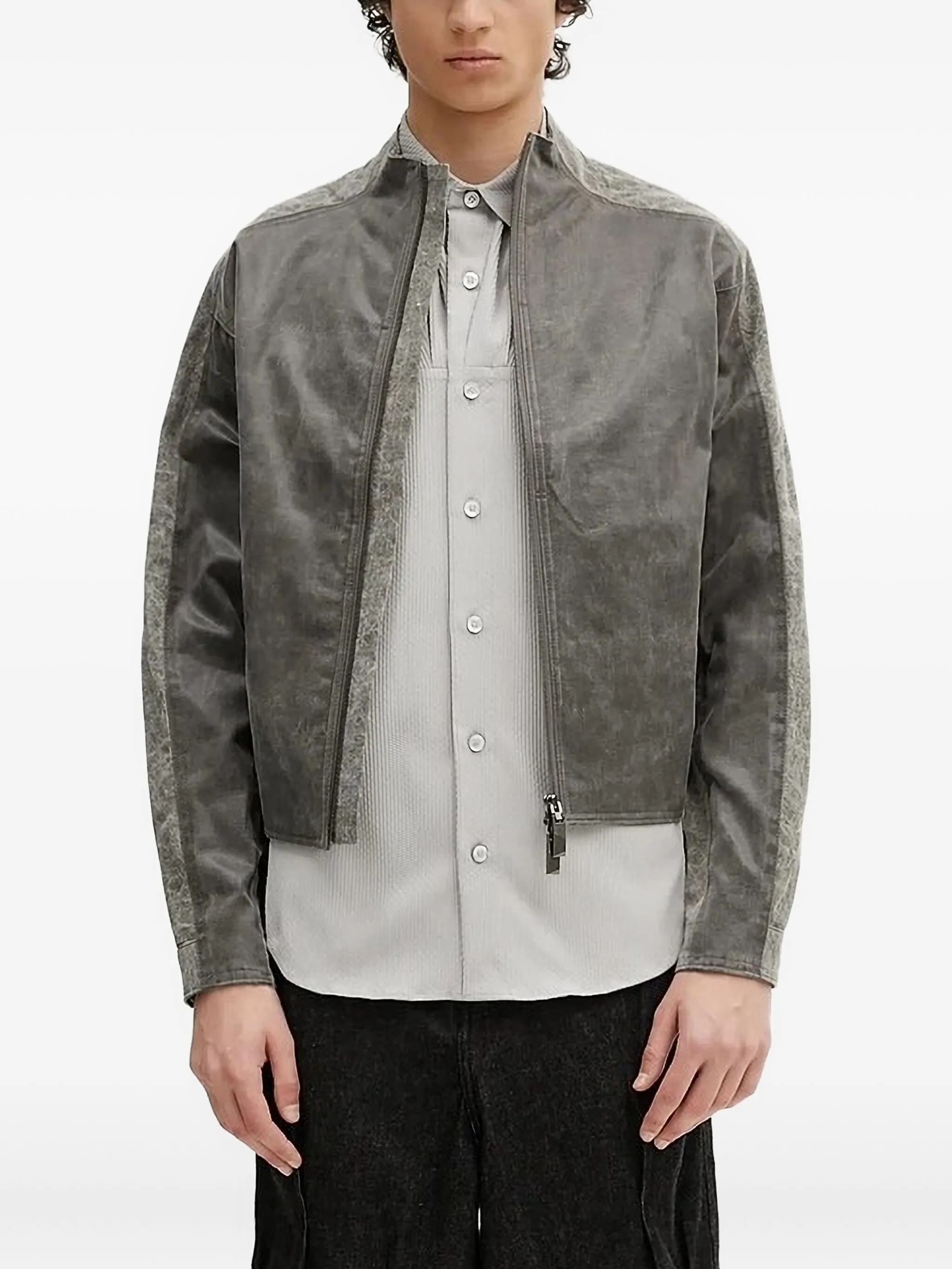 Куртка со вставками Ader Error, серый
Куртка со вставками Ader Error, серый