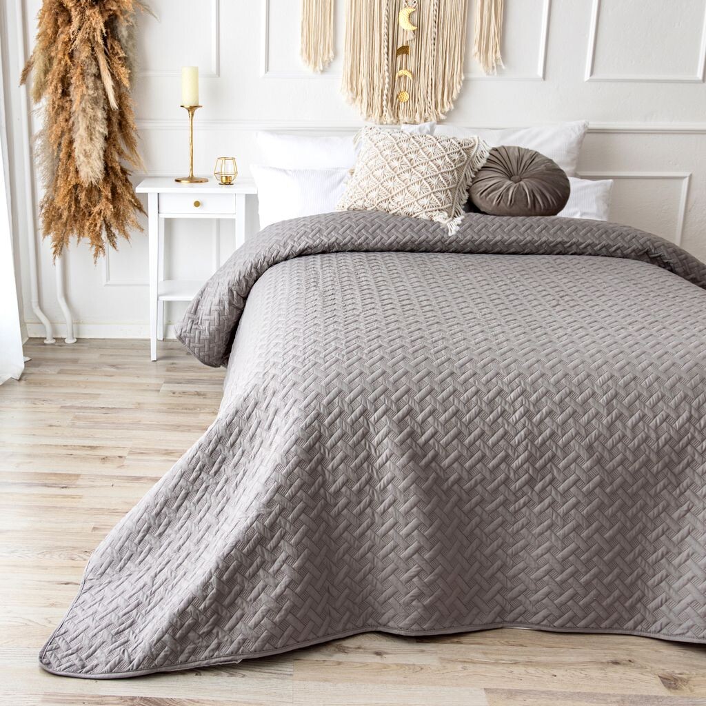 CalmyHOME Покрывало на кровать, серое, 200 x 220 см, покрывало для дивана, покрывало для дивана, покрывало на кровать
CalmyHOME Покрывало на кровать, серое, 200 x 220 см, покрывало для дивана, покрывало для дивана, покрывало на кровать