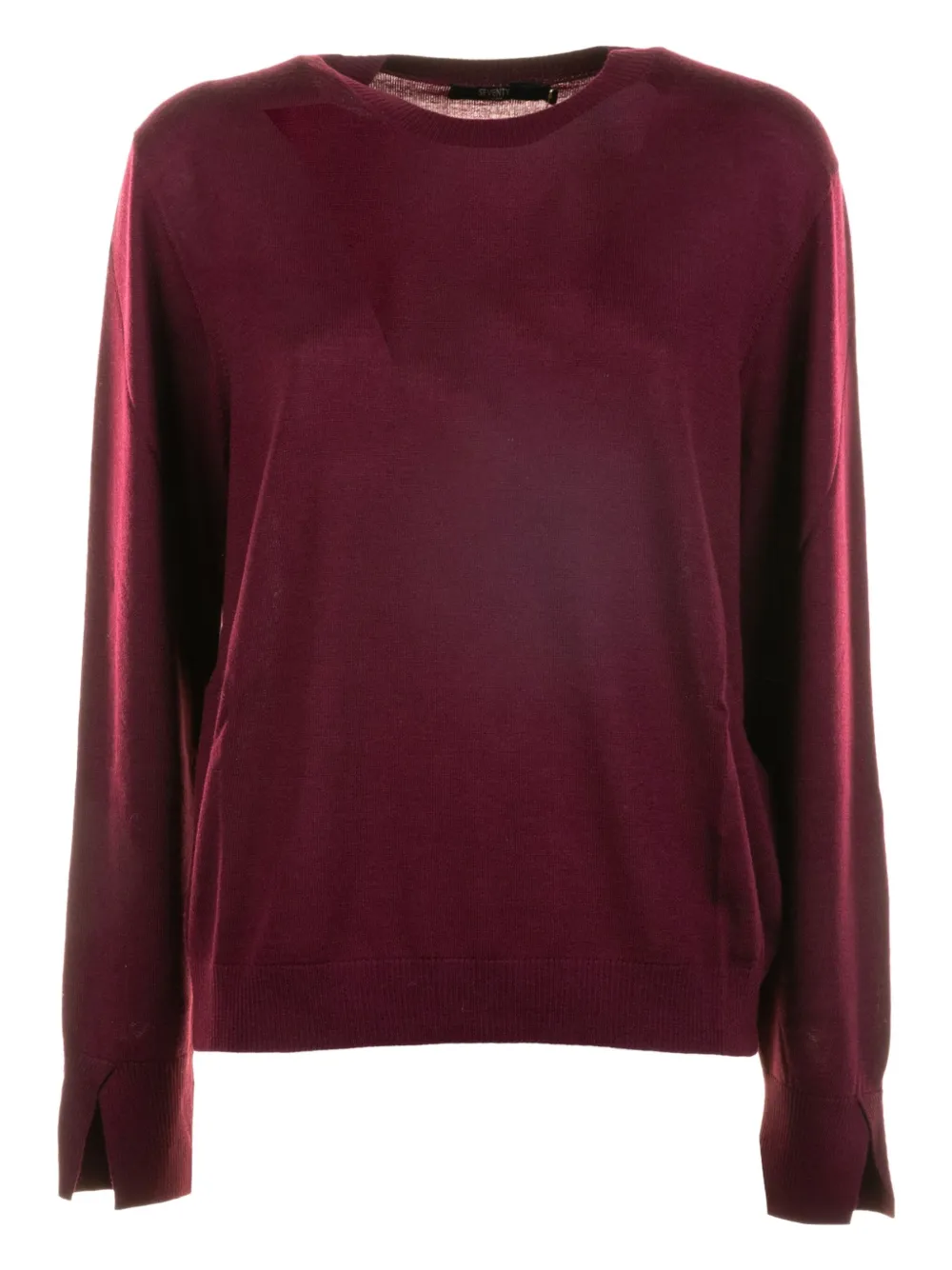 Джемпер с круглым вырезом и разрезами на манжетах Seventy, красный
Джемпер с круглым вырезом и разрезами на манжетах Seventy, красный