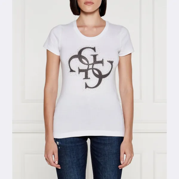 Облегающая футболка Guess, белый
Облегающая футболка Guess, белый