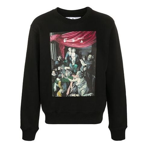 Толстовка fw20 caravaggio painting sweater Off-White, черный
Толстовка fw20 caravaggio painting sweater Off-White, черный