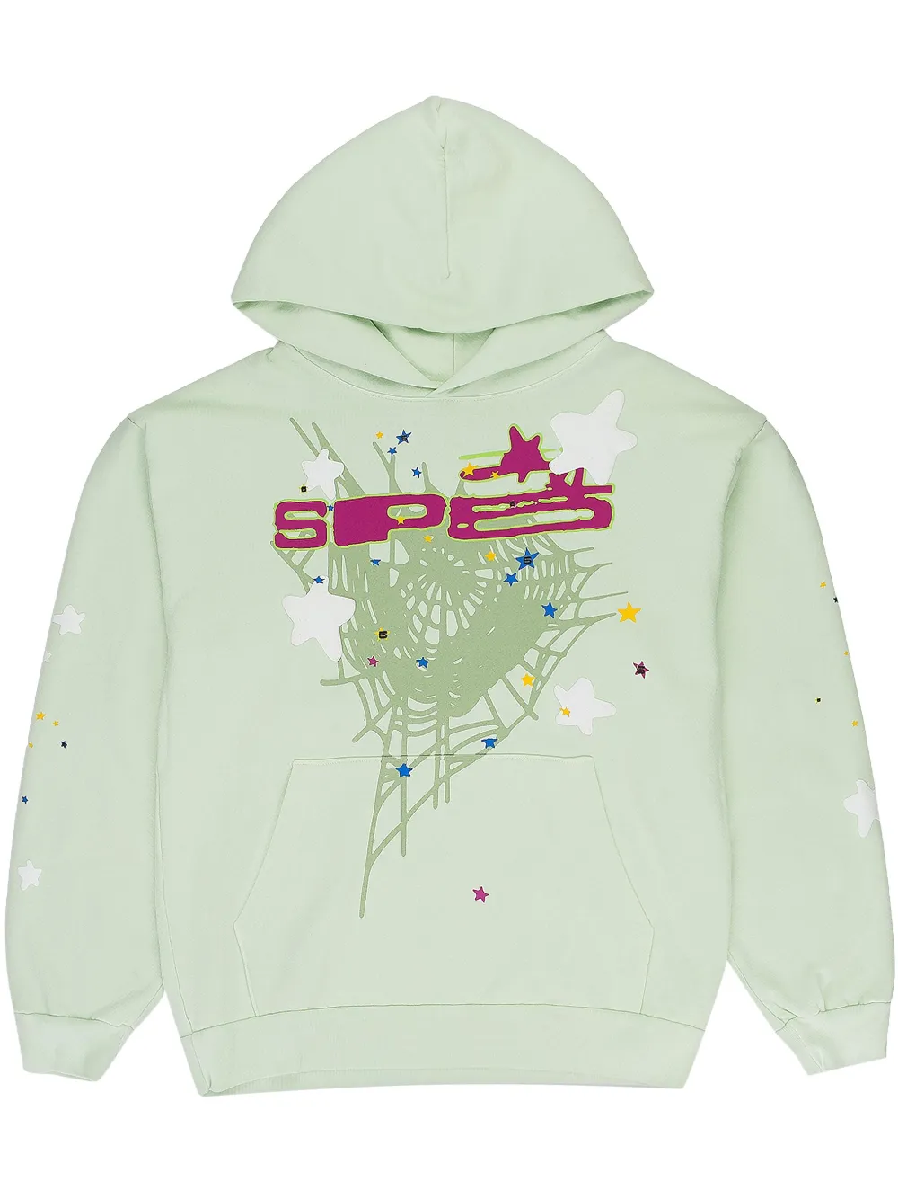 Худи с графичным принтом SP5DER, зеленый
Худи с графичным принтом SP5DER, зеленый