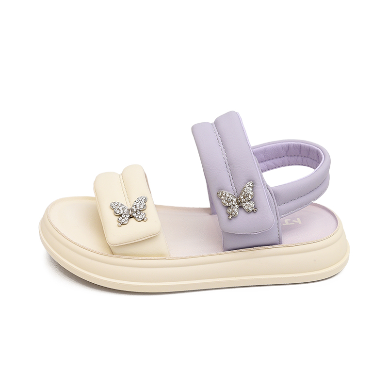 Детские сандалии Budding, бежевый/фиолетовый
Детские сандалии Budding, бежевый/фиолетовый