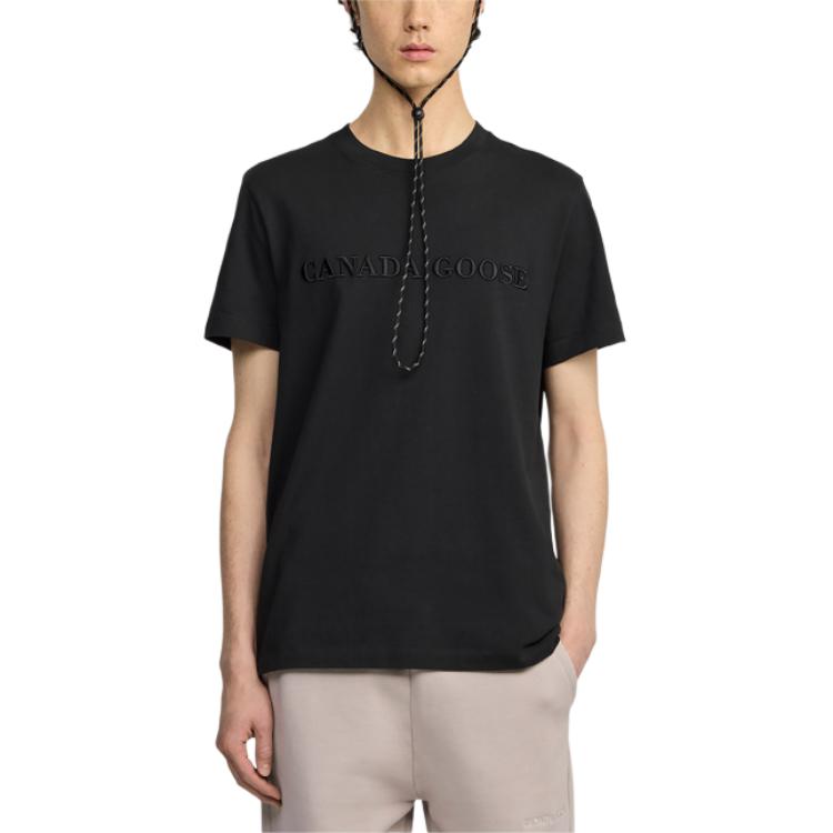 Футболка с вышитым логотипом Canada Goose, черный
Футболка с вышитым логотипом Canada Goose, черный