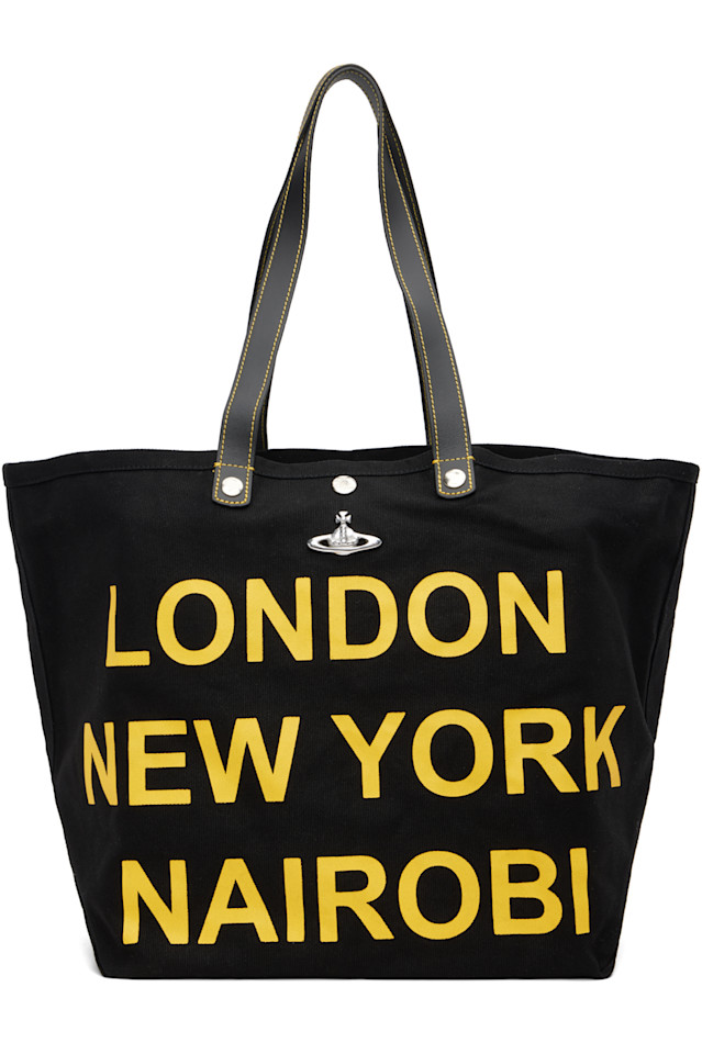 Vivienne Westwood Черная хозяйственная сумка-шоппер
Vivienne Westwood Черная хозяйственная сумка-шоппер