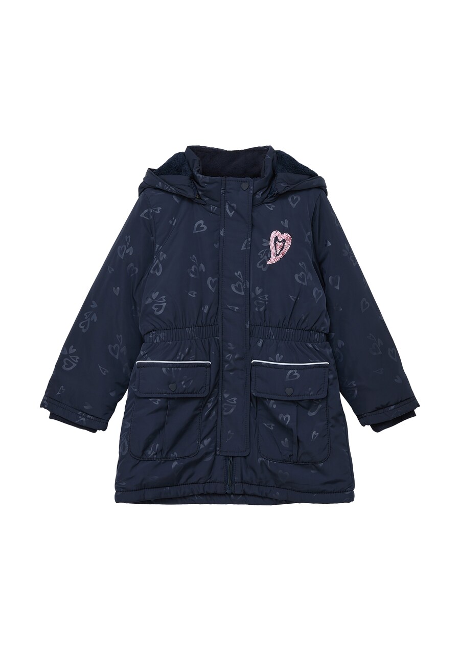 Пальто s.Oliver, темно-синий 
Пальто s.Oliver, темно-синий