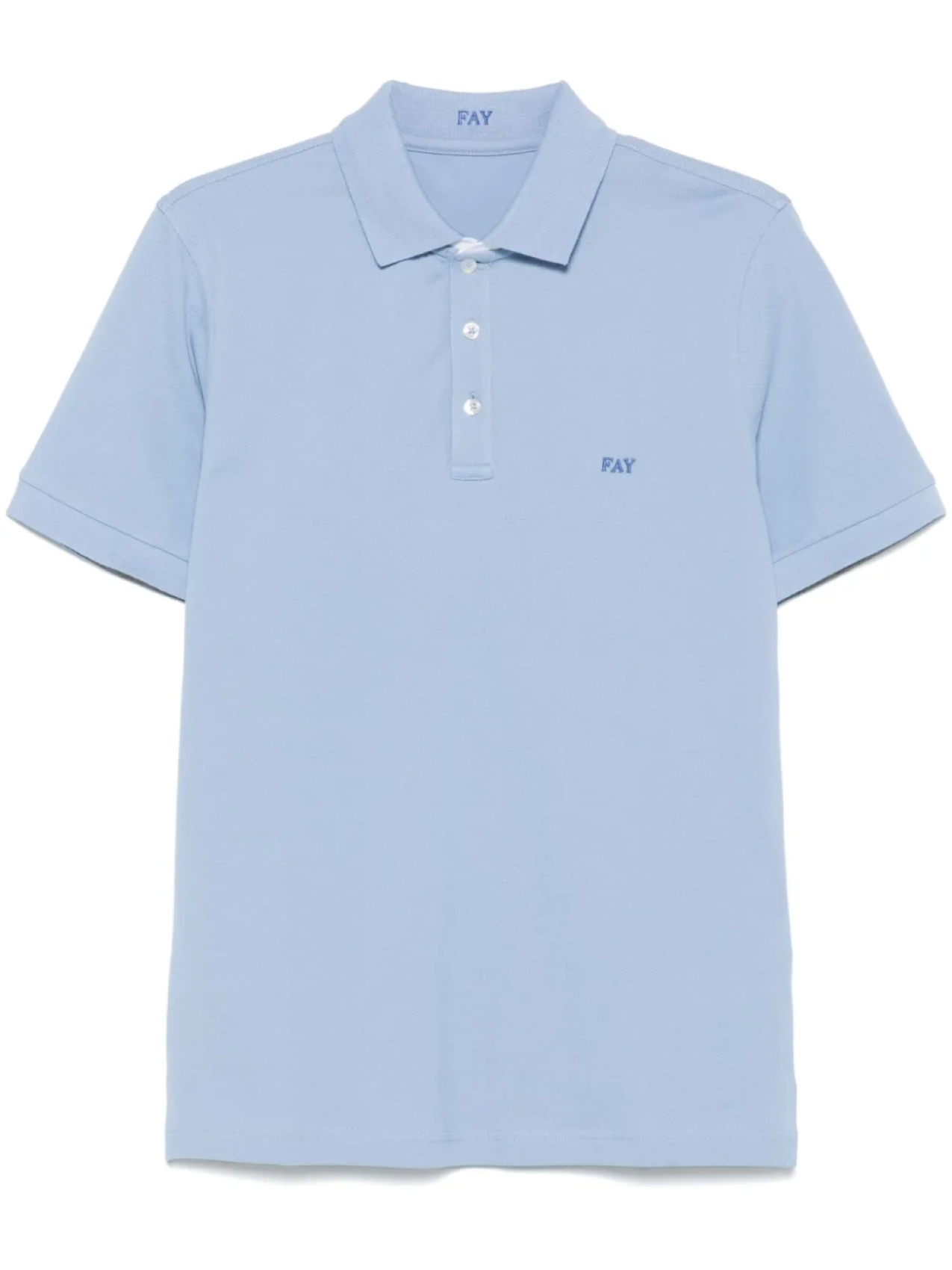 Fay рубашка поло с вышитым логотипом, синий
Fay рубашка поло с вышитым логотипом, синий
