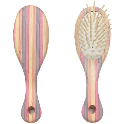 BIFULL Мини-полосатая щетка из бамбука, овальная, PUA, дерево, черный, белый, стандартная
BIFULL Мини-полосатая щетка из бамбука, овальная, PUA, дерево, черный, белый, стандартная