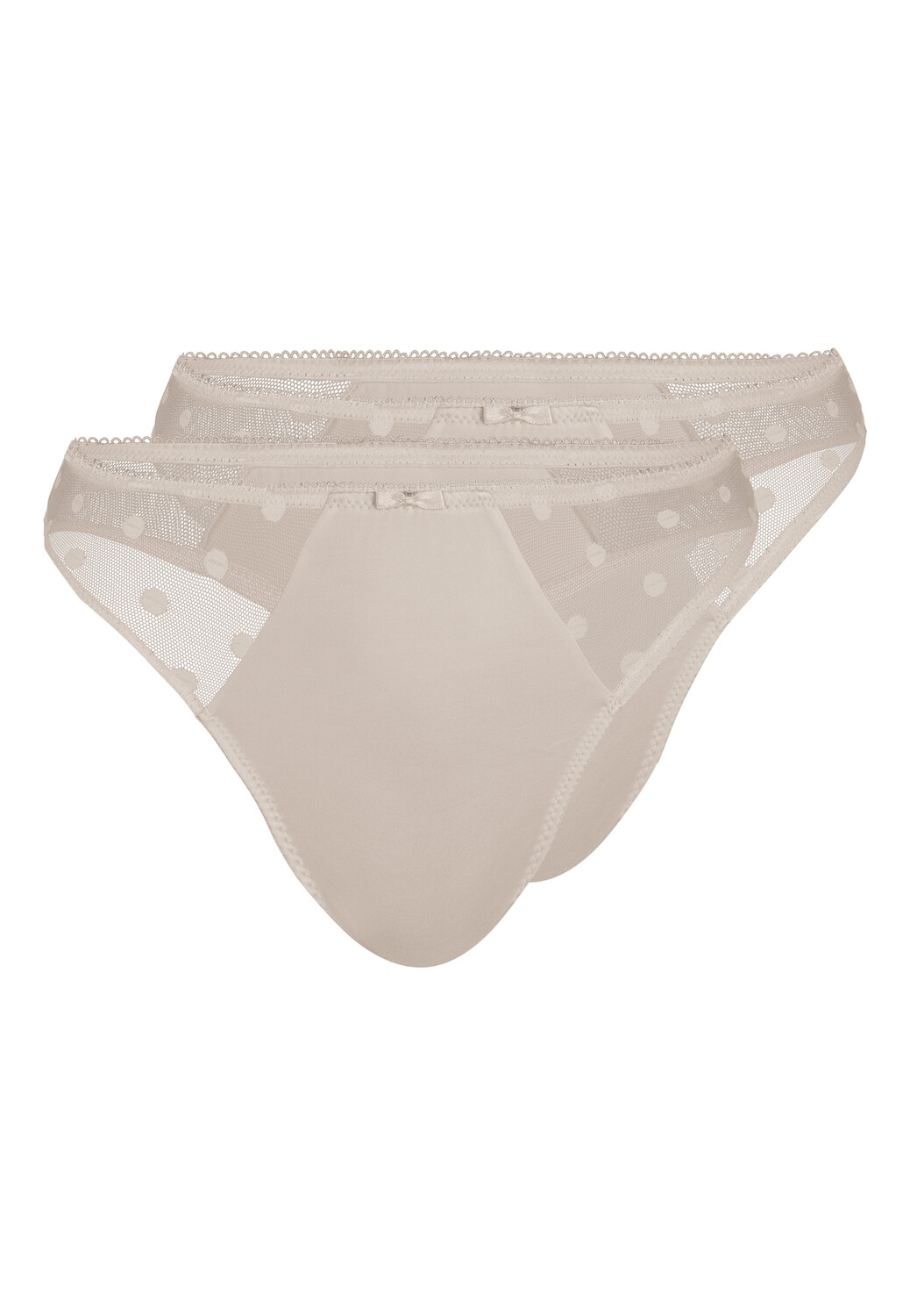 Стринги Sassa 2 шт, нюд 
Стринги Sassa 2 шт, нюд