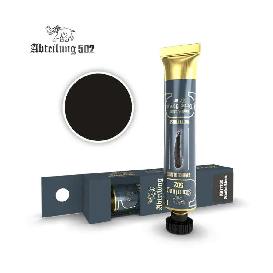 Матовое покрытие — дымчато-черный, Abteilung 502 - Acrylics
Матовое покрытие — дымчато-черный, Abteilung 502 - Acrylics