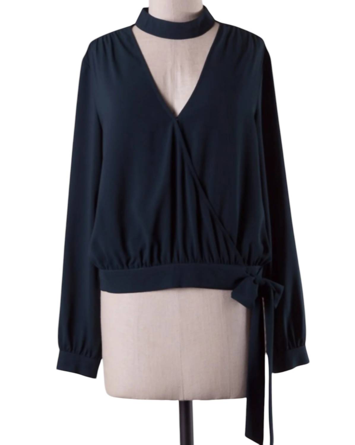 Топ-обертка с чокером в бирюзовом цвете naked zebra
Топ-обертка с чокером в бирюзовом цвете naked zebra