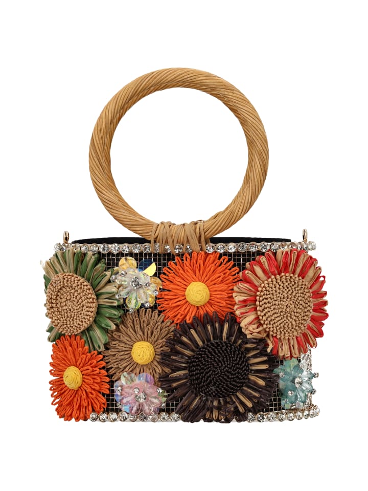 IZIA Женская сумочка в черном многоцветном исполнении
IZIA Женская сумочка в черном многоцветном исполнении