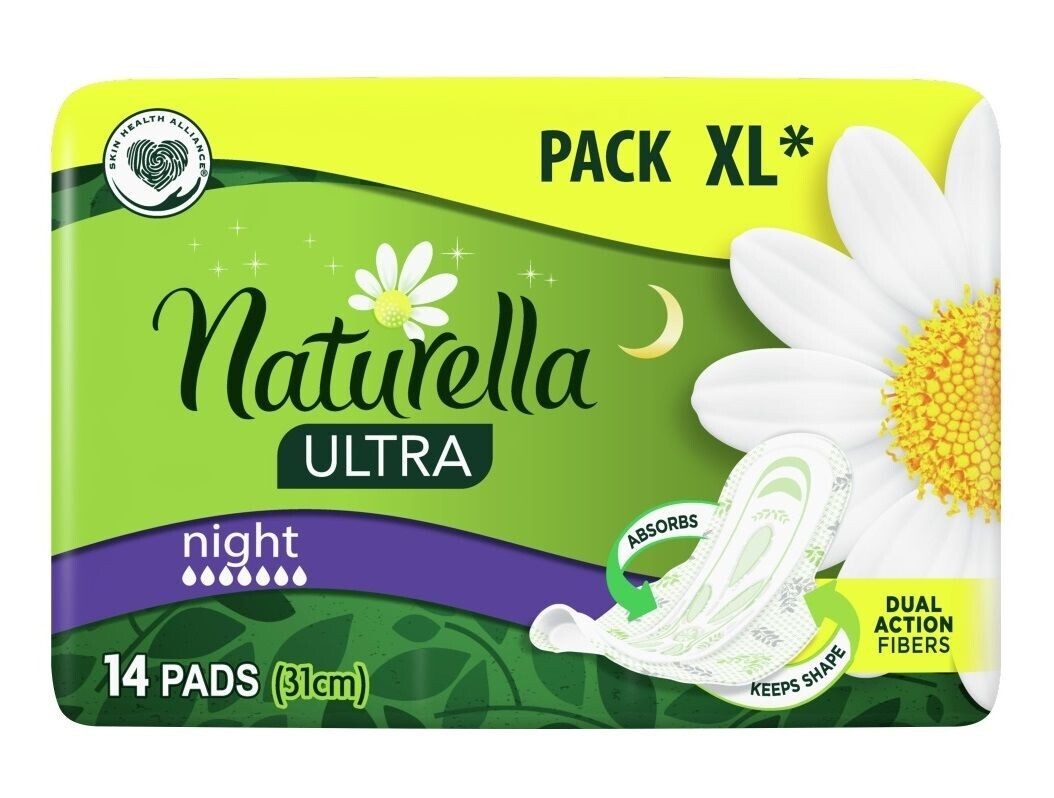 Naturella Ultra Night гигиенические салфетки, 14 шт.
Naturella Ultra Night гигиенические салфетки, 14 шт.