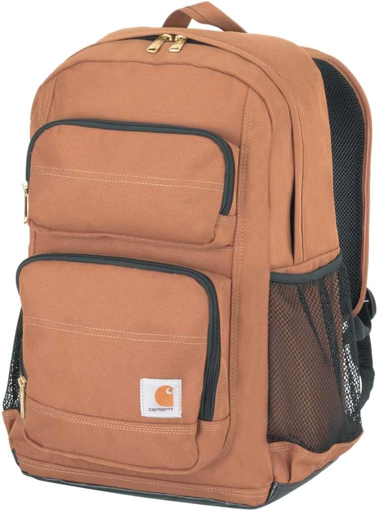 Carhartt 27L рюкзак с одним отделением, прочная сумка с отделением для ноутбука и износостойким основанием Duravax, коричневый, Brown
Carhartt 27L рюкзак с одним отделением, прочная сумка с отделением для ноутбука и износостойким основанием Duravax, коричневый, Brown