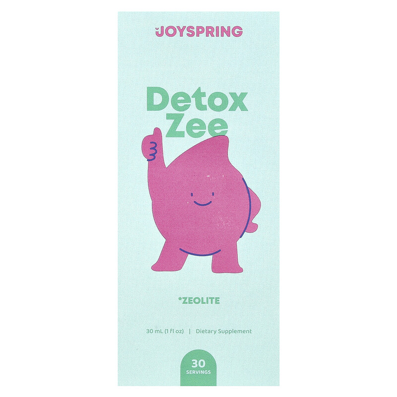 JoySpring, Detox Zee, 30 мл (1 жидк. унц.)
JoySpring, Detox Zee, 30 мл (1 жидк. унц.)