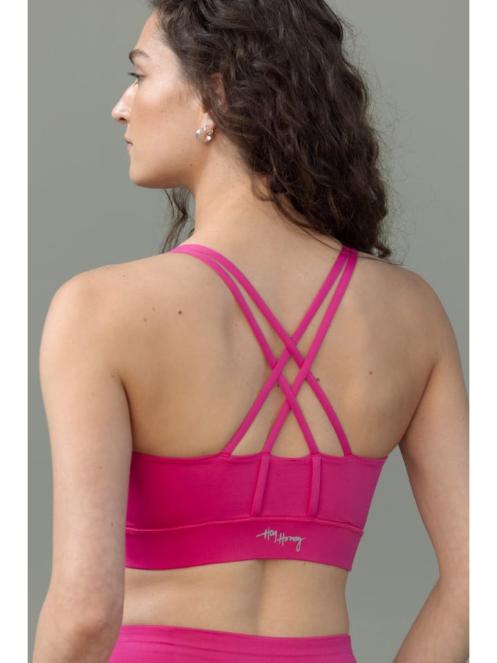 Спортивный бюстгальтер красного цвета Hey Honey
Спортивный бюстгальтер красного цвета Hey Honey