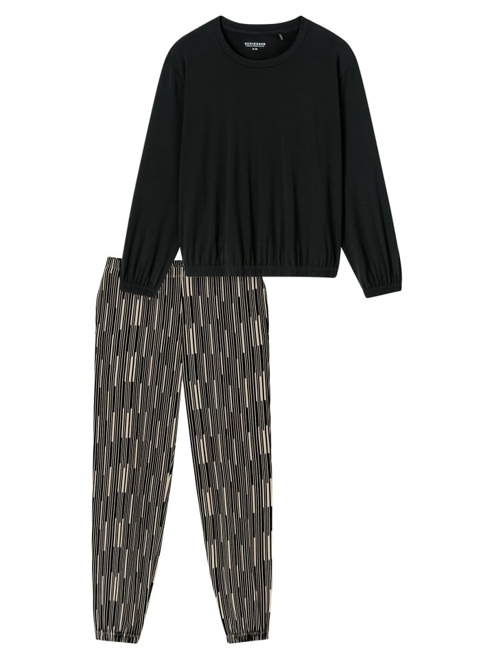 Schiesser Современная пижама для сна, черная
Schiesser Современная пижама для сна, черная