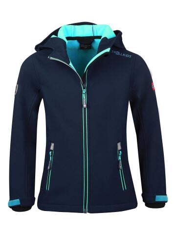 Куртка софтшелл Trollkids Trollfjord, темно синий
Куртка софтшелл Trollkids Trollfjord, темно синий