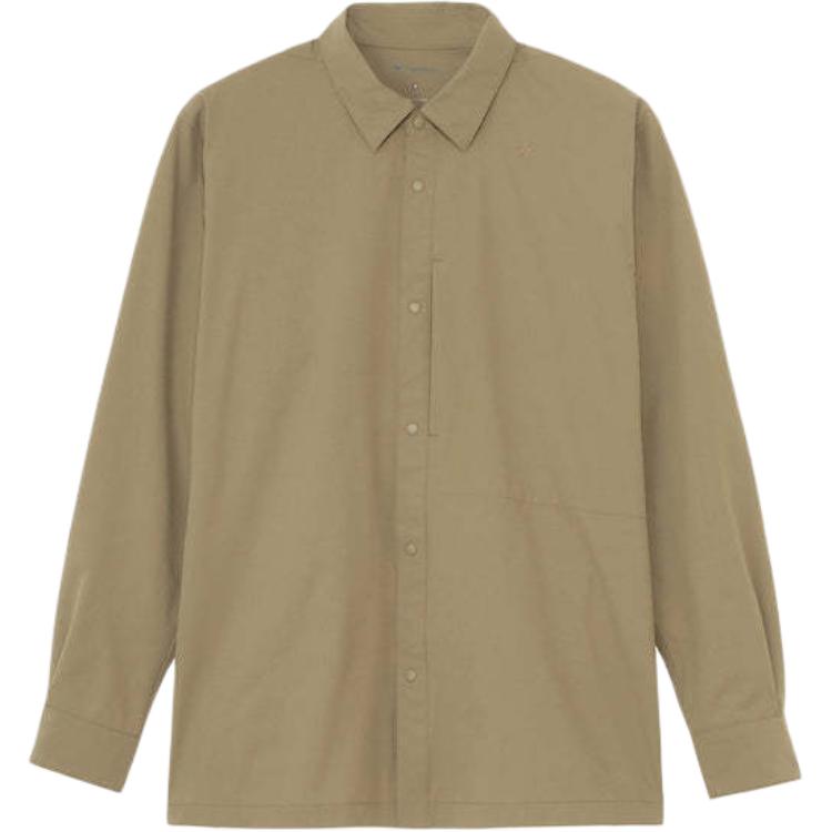 Рубашка с длинными рукавами и вышитым логотипом Goldwin, коричневый
Рубашка с длинными рукавами и вышитым логотипом Goldwin, коричневый