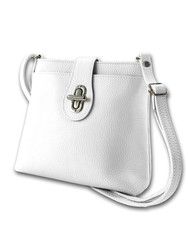 Кожаная сумка через плечо Toscanto белая, примерно 22 см Toscanto
Кожаная сумка через плечо Toscanto белая, примерно 22 см Toscanto