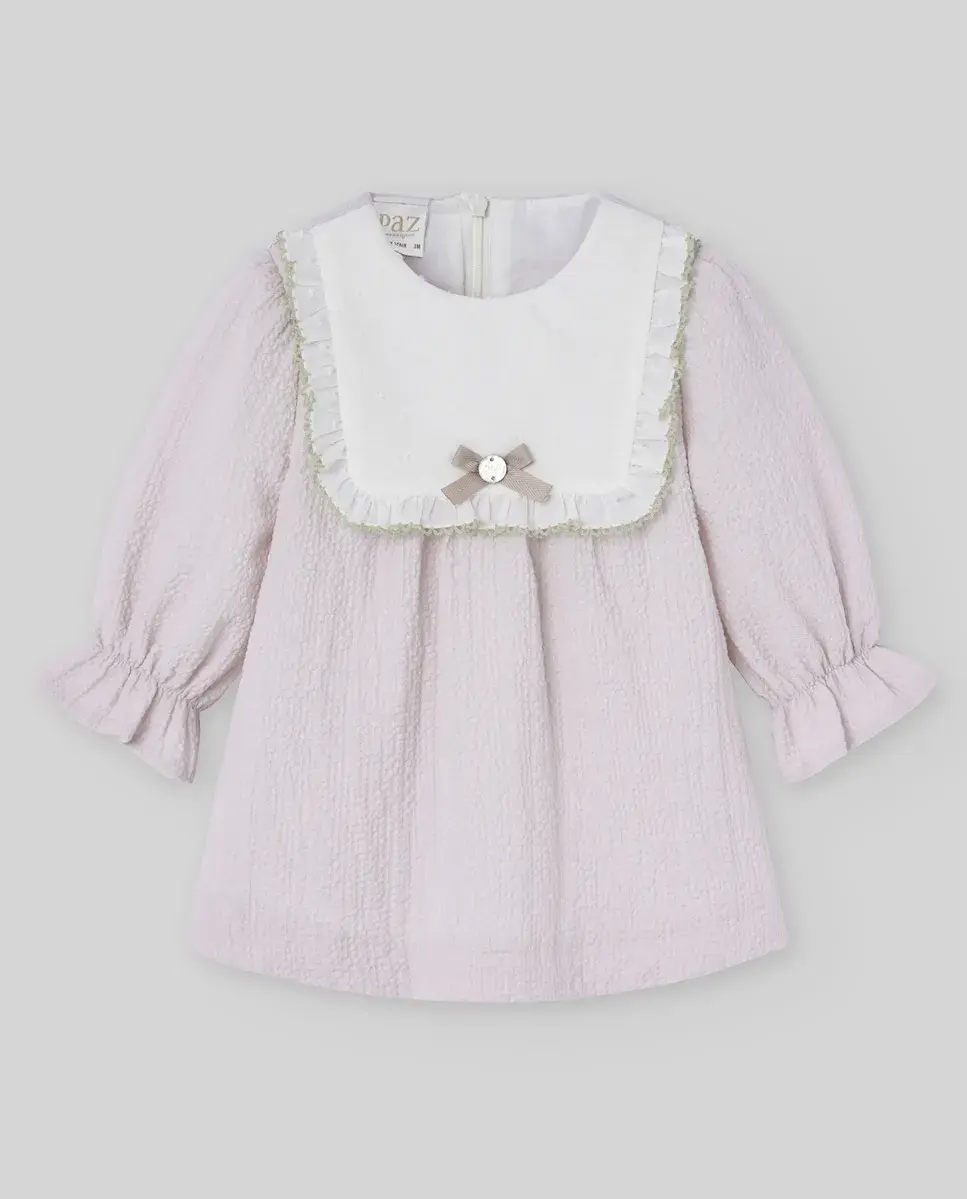 Платье для девочки с кружевным воротничком коллекции Ежики Paz Rodríguez, сиреневый
Платье для девочки с кружевным воротничком коллекции Ежики Paz Rodríguez, сиреневый