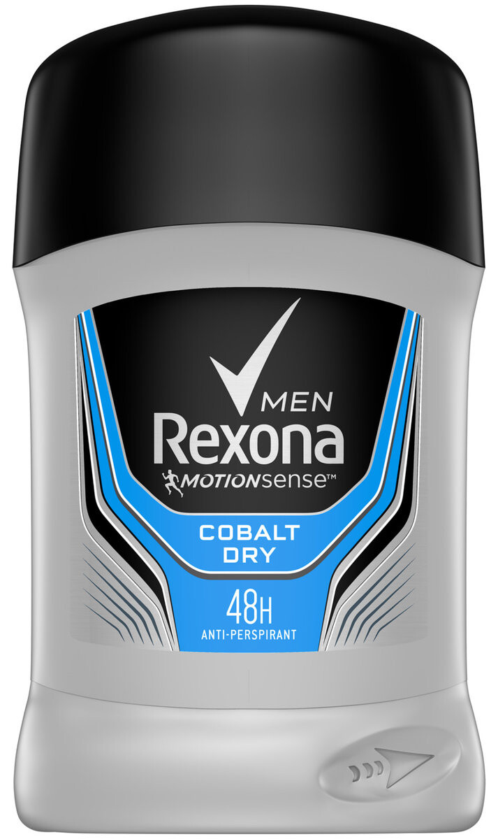 Rexona, Men Cobalt, стик-антиперспирант для мужчин, 50 мл
Rexona, Men Cobalt, стик-антиперспирант для мужчин, 50 мл