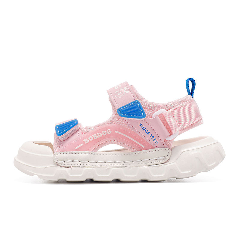 Дышащие сандалии с низким верхом и балансировкой для детей BOBDOG, розовый 
Дышащие сандалии с низким верхом и балансировкой для детей BOBDOG, розовый
