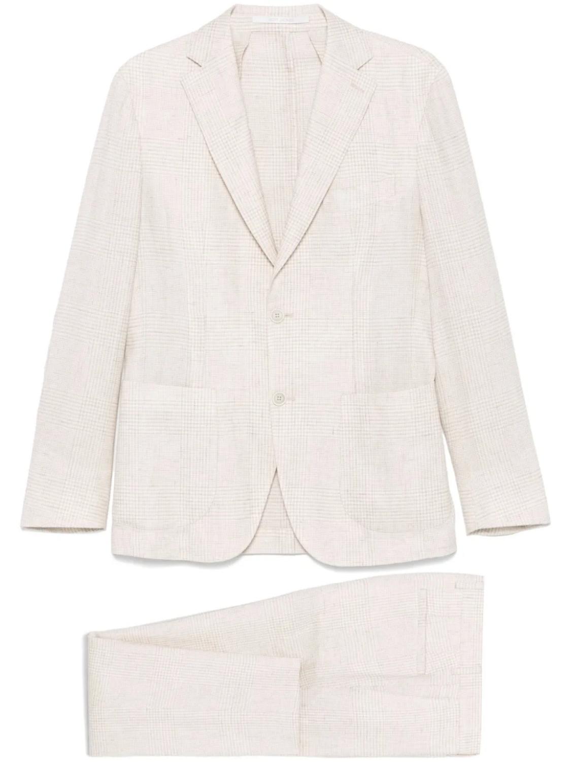 Костюм в клетку Eleventy, нейтральный
Костюм в клетку Eleventy, нейтральный