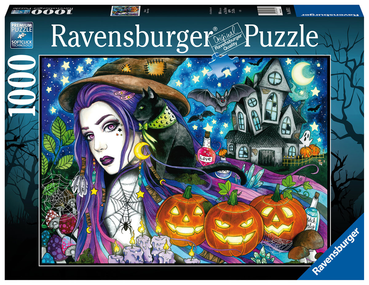 Пазл Ravensburger, Хэллоуин, 1000 шт.
Пазл Ravensburger, Хэллоуин, 1000 шт.