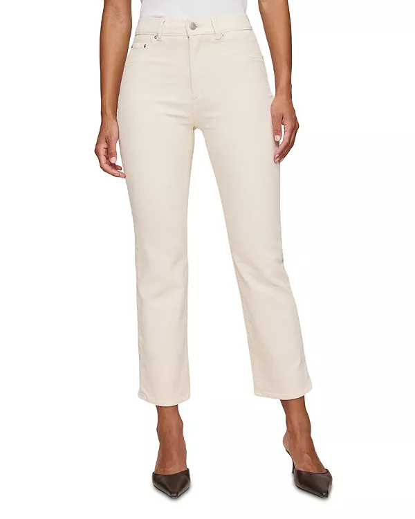 Джинсы Patti с высокой посадкой, прямые, вельветовые, цвета манильской ткани. Dl1961, белый
Джинсы Patti с высокой посадкой, прямые, вельветовые, цвета манильской ткани. Dl1961, белый