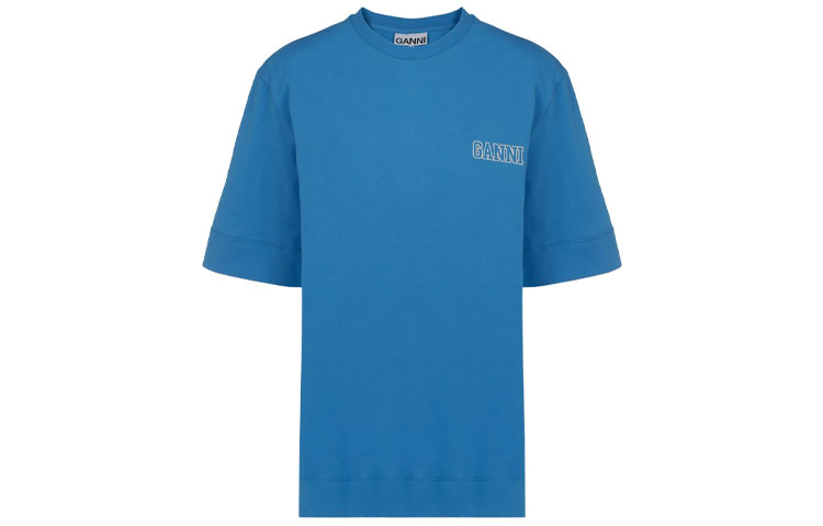 GANNI Футболка с рукавом дроп-шоулд женская синяя, Синий, GANNI Футболка с рукавом дроп-шоулд женская синяя
GANNI Футболка с рукавом дроп-шоулд женская синяя, Синий, GANNI Футболка с рукавом дроп-шоулд женская синяя