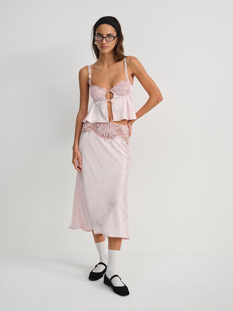 Топ для сна Камилла For Love & Lemons, pink
Топ для сна Камилла For Love & Lemons, pink